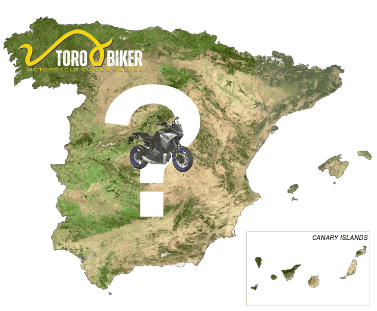 Spain motorcycle adventure routes