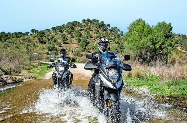 Adventure motorcycle spain