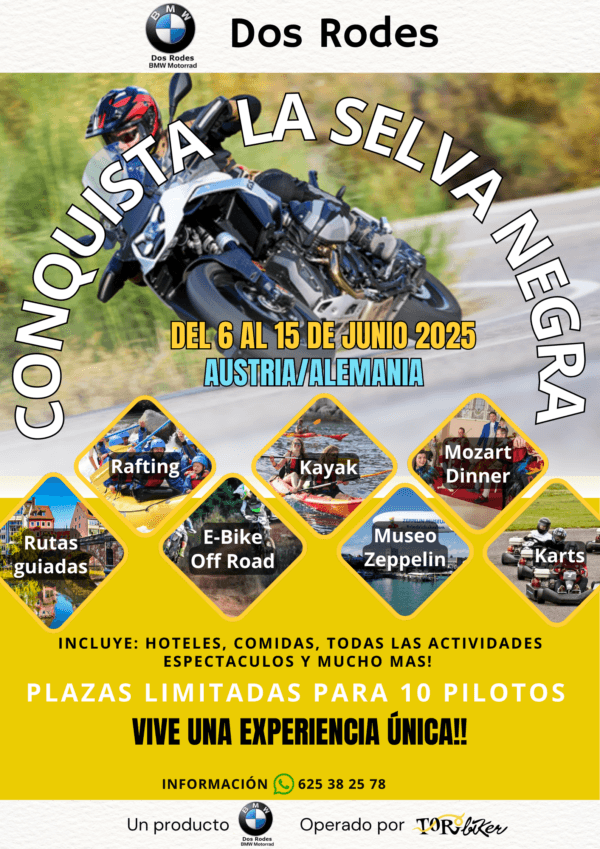 2506 Austria - Alemania - La conquista de la Selva Negra - Dos Rodes - ARTE